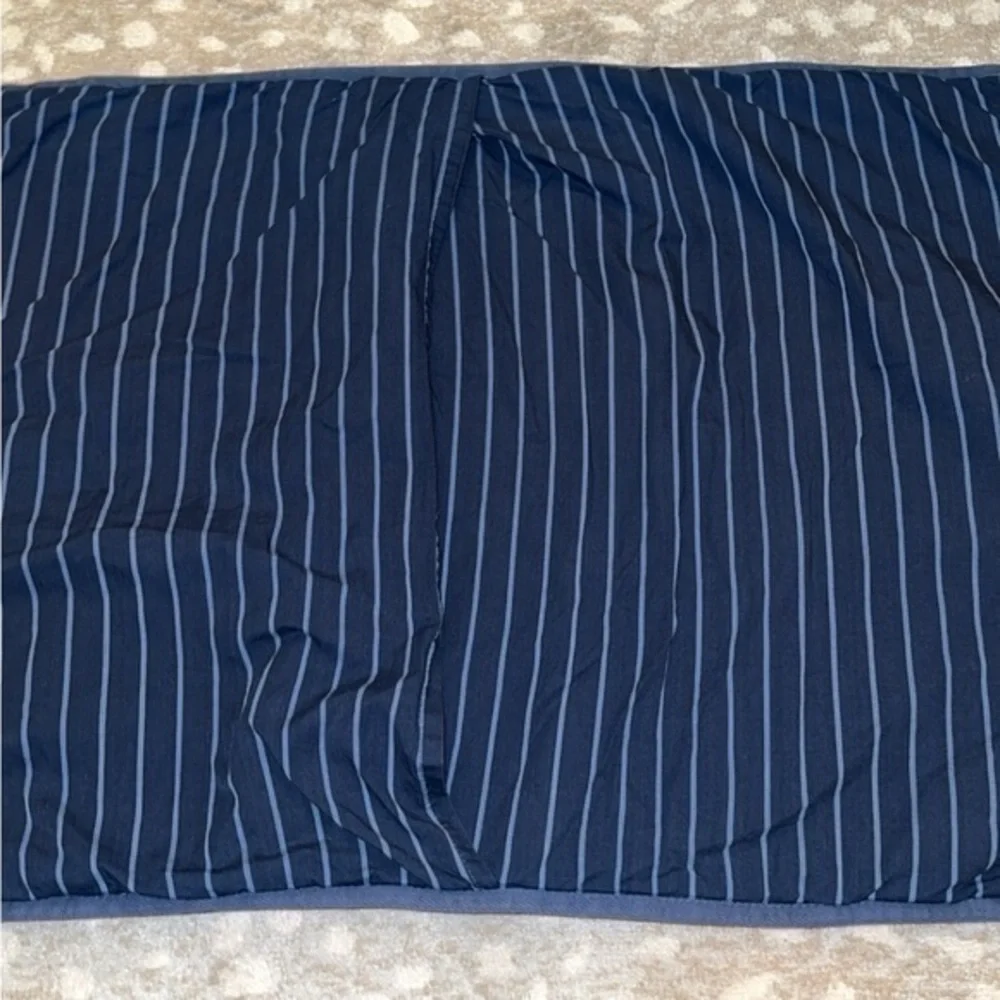 2 x Pottery Barn Teen Broncos NFL Navy Blue‎ Standard Pillow Shams
